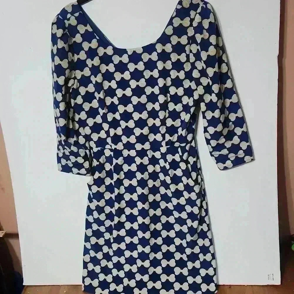 Pink owl dress size small